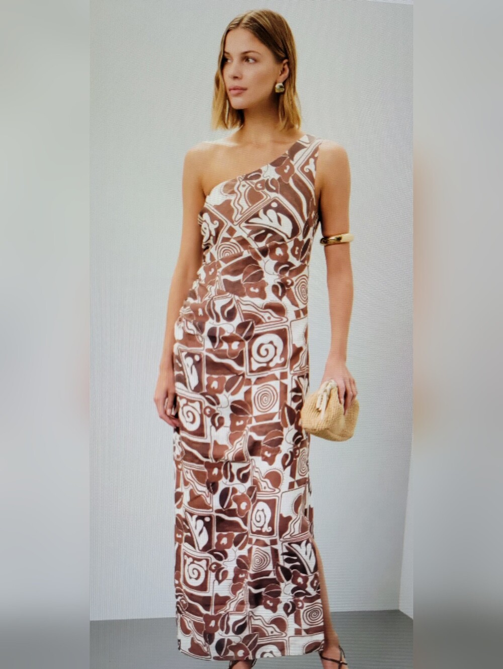 Mara Hoffman Enya Athenian Tribal Print Maxi Women Dress Size 8